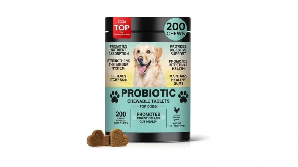 Probiotics For Dogs Gut Digestive Health Probiotic... - Coupon