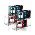 Wonderjune 4 Pcs Clear Tea Bag Drawers Organizer 6... - Coupon