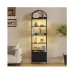 Turosur 83 4 Tall Narrow Bookshelf With 3 Drawers... - Coupon