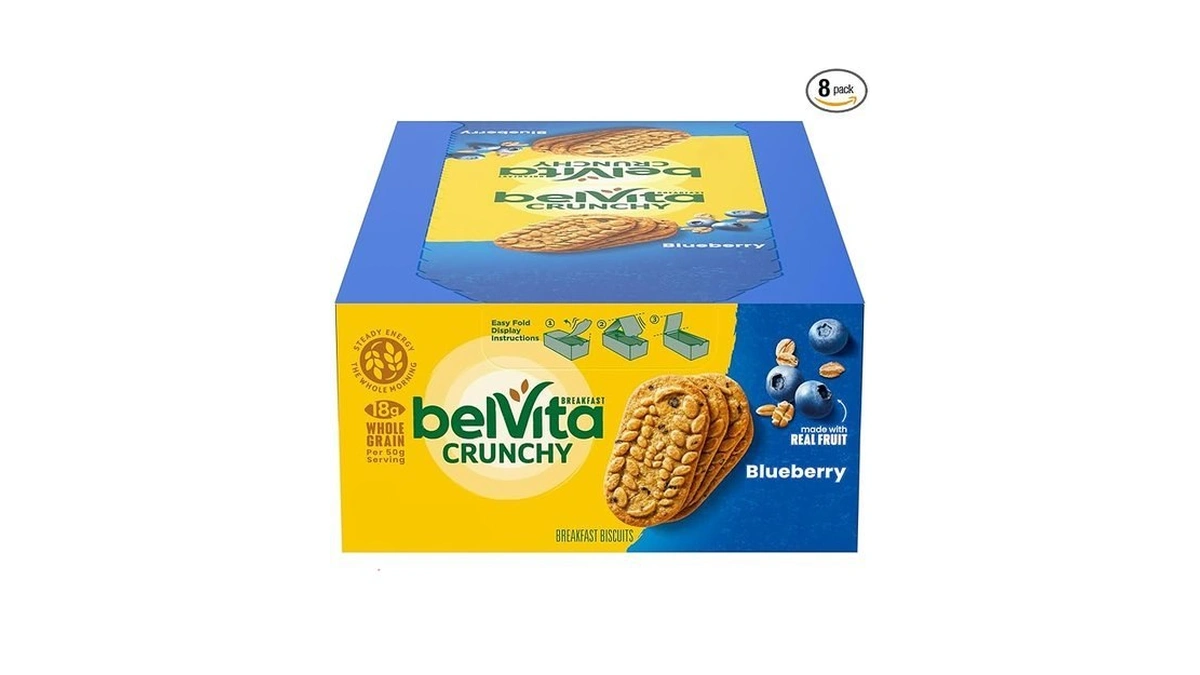 Belvita Breakfast Bars Biscuits Blueberry 8 Packs 4... - Coupon