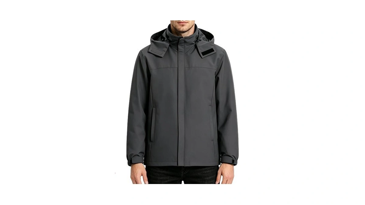 Accnuo Men S Waterproof Rain Jacket Lightweight... - Coupon