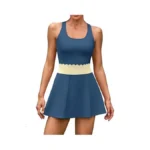 Attraco Tennis Dress Sets For Women Scalloped... - Coupon