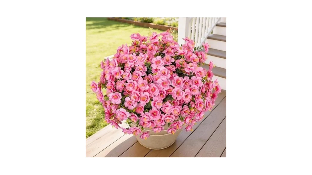 Lnoicy 16 Bundles Realistic Artificial Camellia... - Coupon