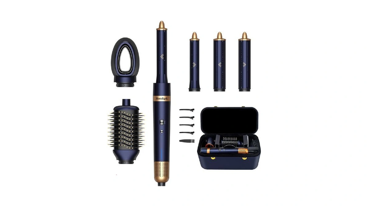 Homdigrk 6 In 1 Professional Hot Air Styler... - Coupon