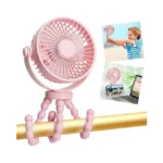 Snawowo Mini Portable Stroller Fan 3000mah Battery... - Coupon