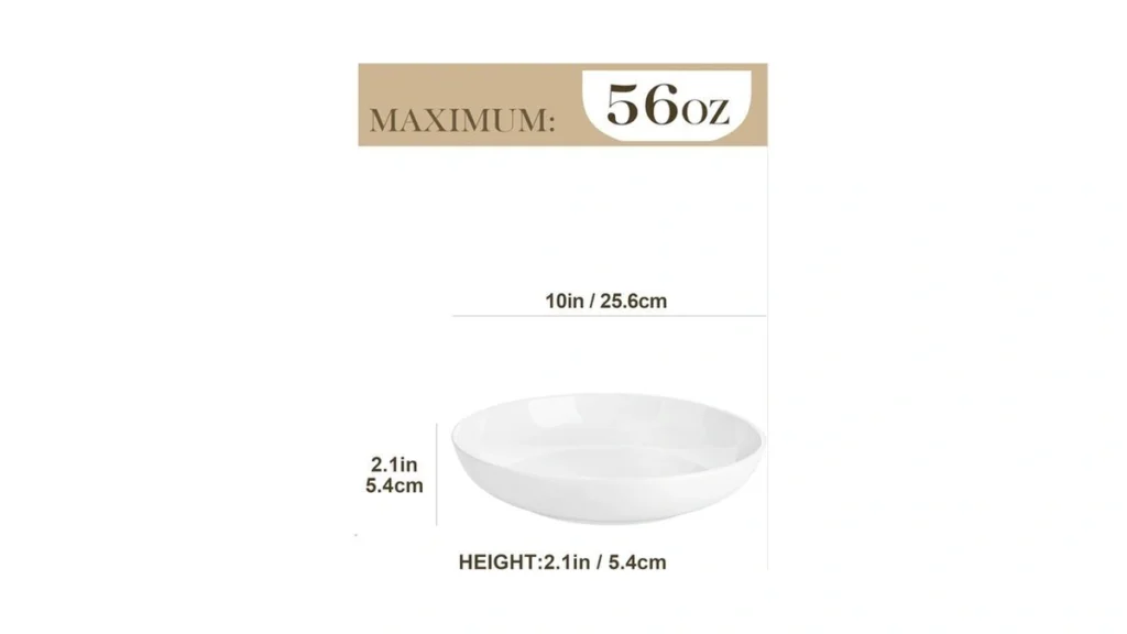 Malacasa 10 Large Pasta Bowls 56 Oz White Salad... - Coupon