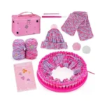 Prebox Knitting Loom Craft Kit For Kids Beginners -... - Coupon