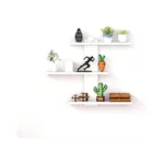 Frawenleco No Drilling 3 Tier Wall Shelf Unit... - Coupon