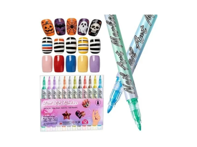 Watofun 0 7mm Nail Art Pens Set 12 Colors Nail Art… – Coupon