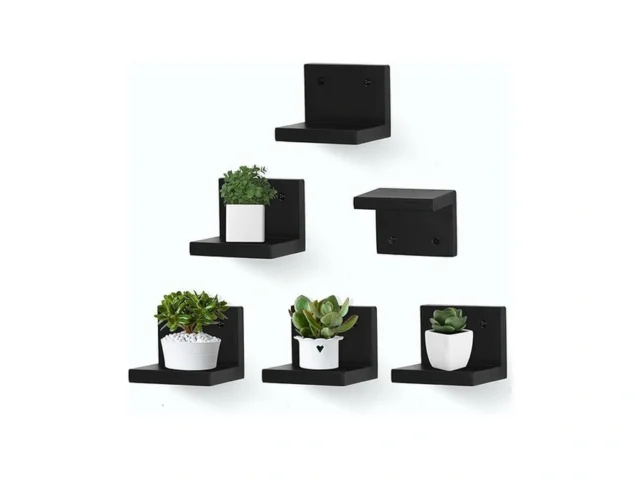 Niubest Small Floating Shelf For Wall Set Of 6 Mini… – Coupon