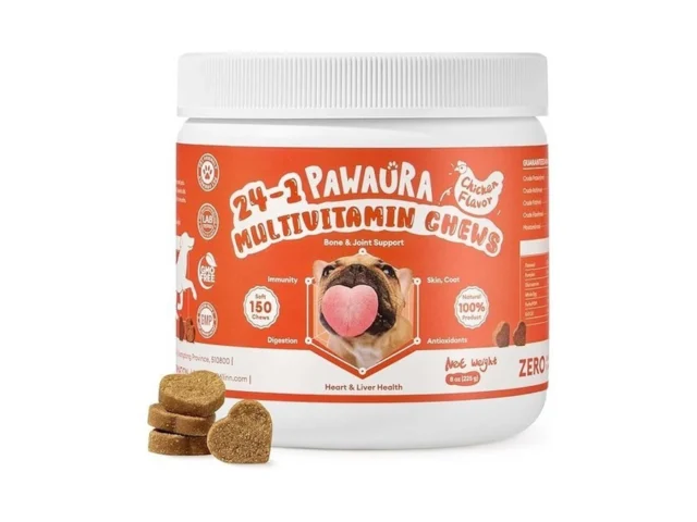 Pawaura 24-in-1 Multivitamin Dog Supplement 150… – Coupon