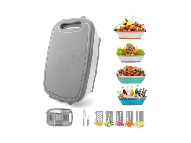 Gintan Camping Cutting Board 9-in-1 Collapsible… – Coupon