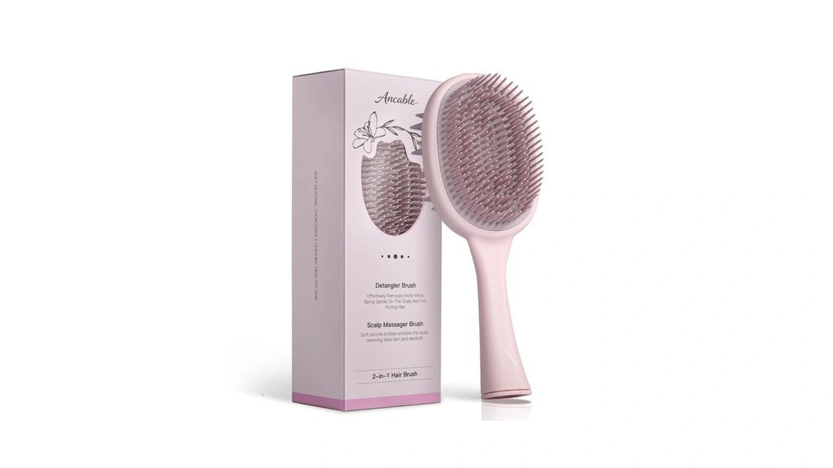 Detangler Brush 2-in-1 Detangling Hair Brush For... - Coupon
