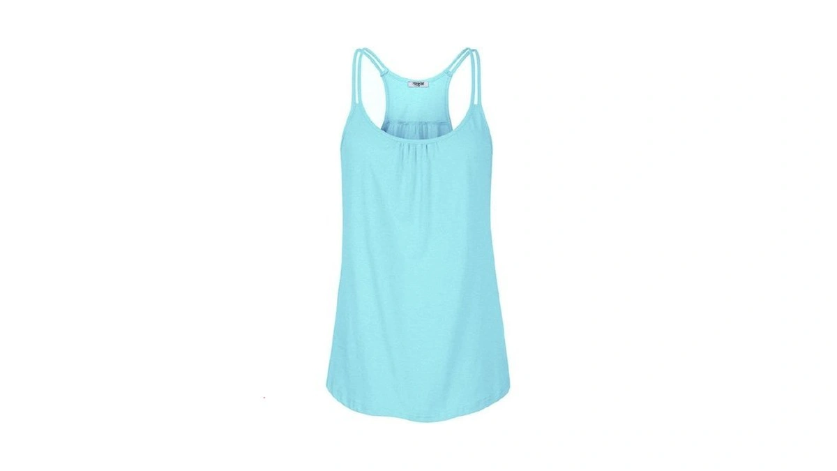 Hibelle Green Tank Top Women Womens Scoop Neck Cute... - Coupon