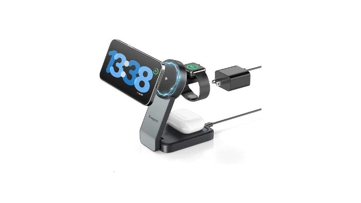 2026 3 In 1 Wireless Charging Station For Apple... - Coupon