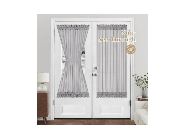 Homeideas Non-see-through Sidelight French Curtains… – Coupon