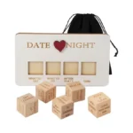 Date Night Dice Wooden Dating Fun Love Food... - Coupon