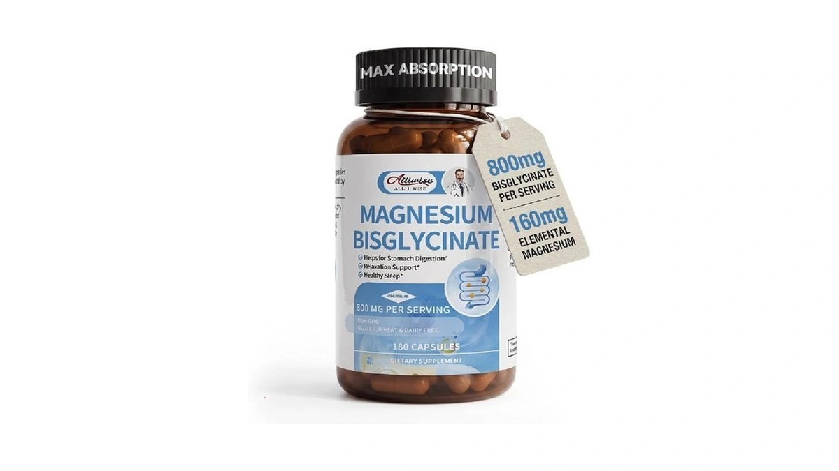 Magnesium Glycinate Capsules Magnesium Bisglycinate... - Coupon