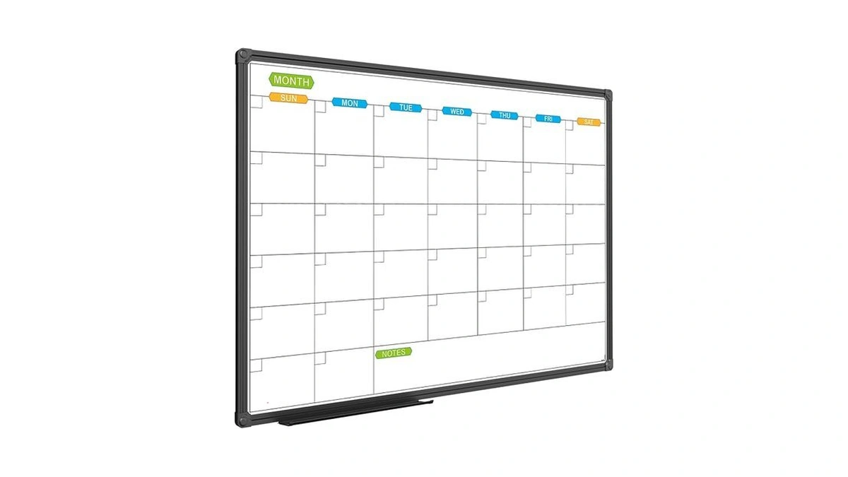 Jiloffice Dry Erase Calendar Whiteboard - Magnetic... - Coupon