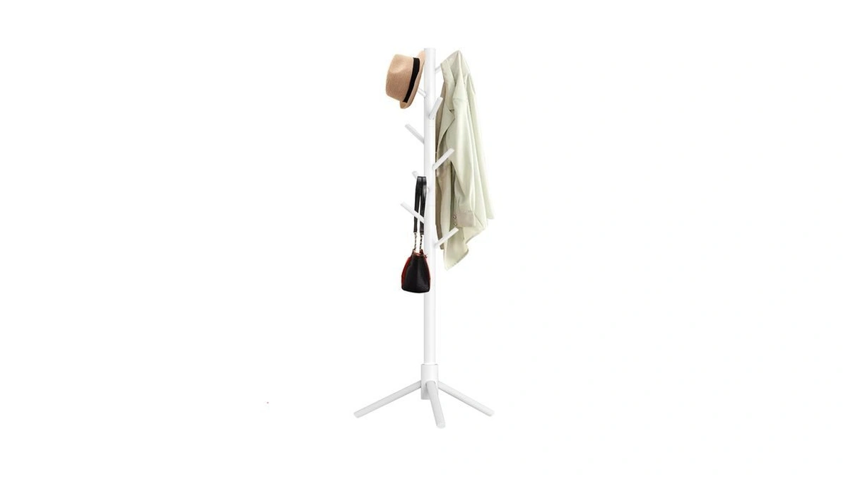 Aliphon Wooden Coat Rack Stand Freestanding Coat... - Coupon