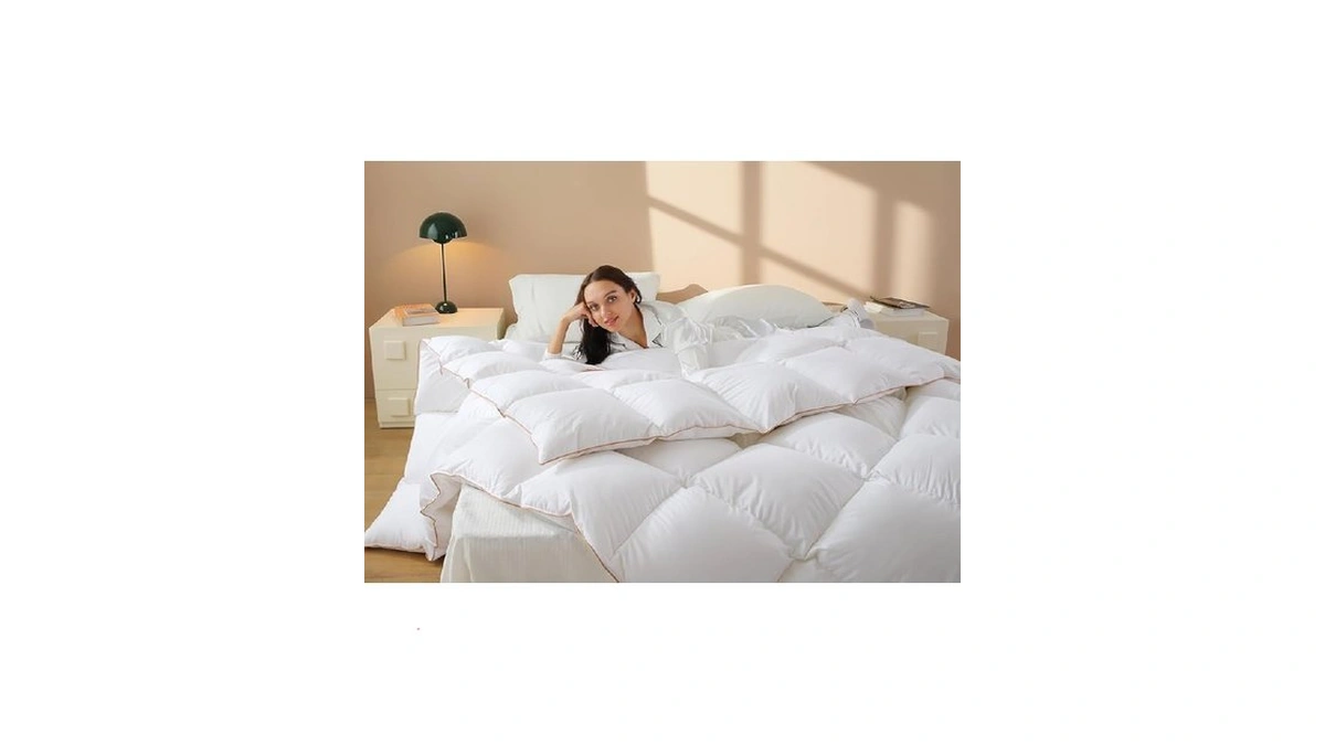 Down Comforter King Size All Season Medium Weight... - Coupon