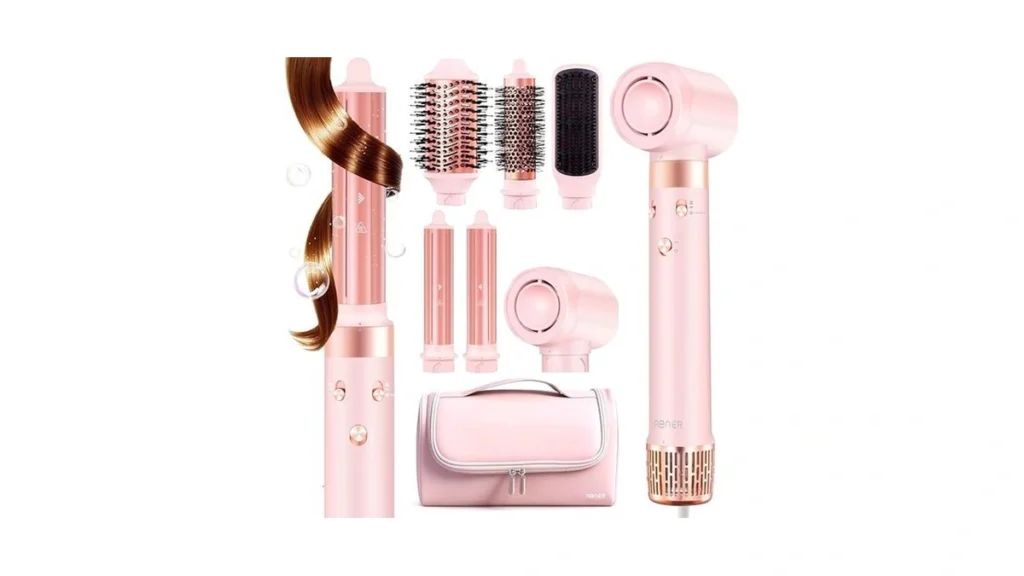 Abner 6 In 1 Professional Hot Air Styler Auto... - Coupon