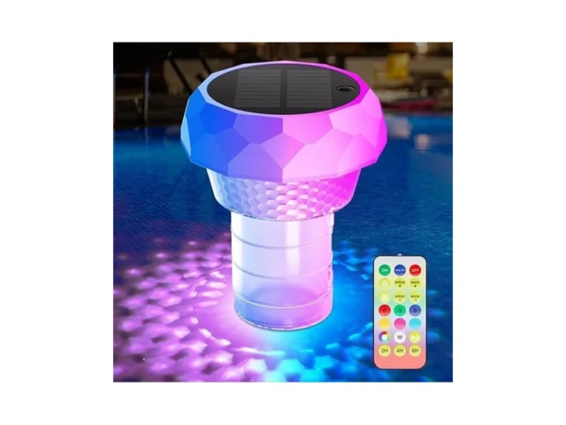 2 In 1 Floating Pool Lights Solar Powered With… – Coupon