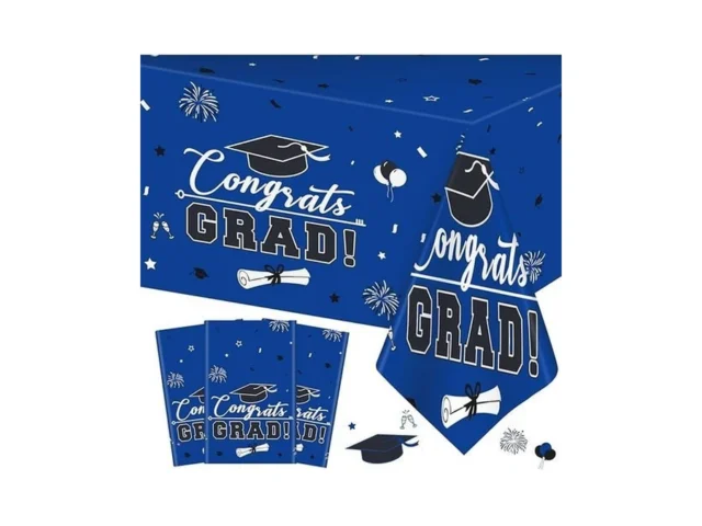 3 Pcs Graduation Tablecloth – Congrats Grad Table… – Coupon