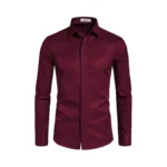 Vancoog Men S Cotton Blended Long Sleeve Casual... - Coupon