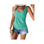 Summer Tops For Women Casual Sleeveless Tank Tops... - Coupon