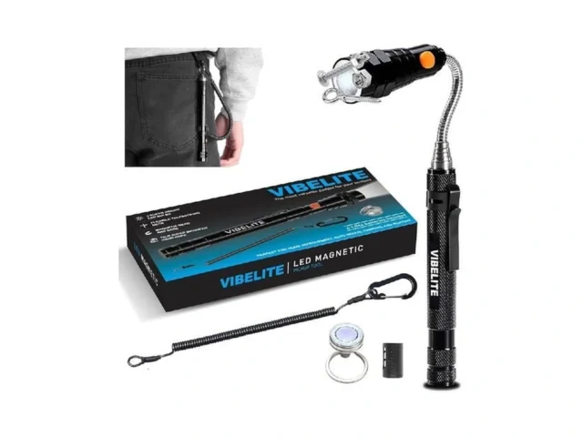 Vibelite Gifts For Men Magnetic Flashlight With… – Coupon