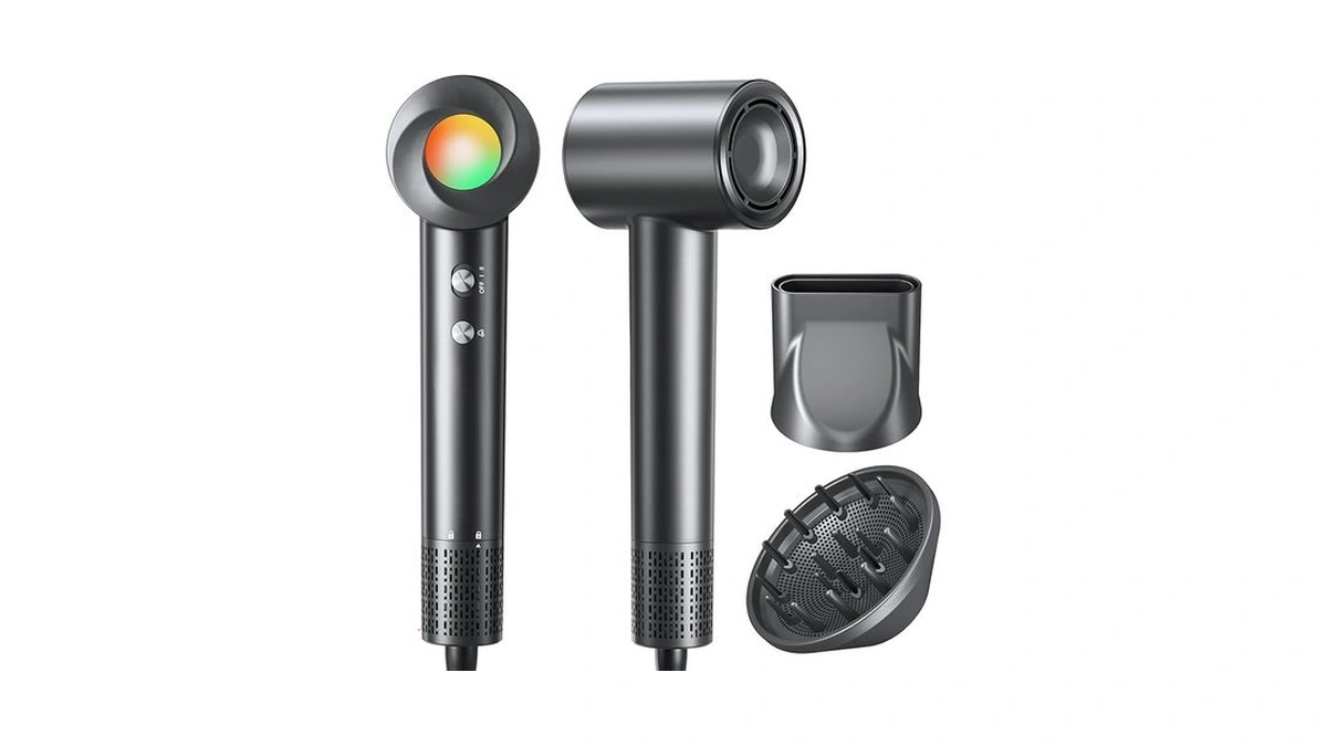 Hair Dryer 160000 Rpm Ionic Hair Dryer Portable... - Coupon
