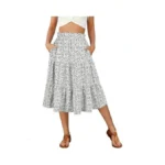 Berydress Womens White Skirt With Pockets 2025 High... - Coupon