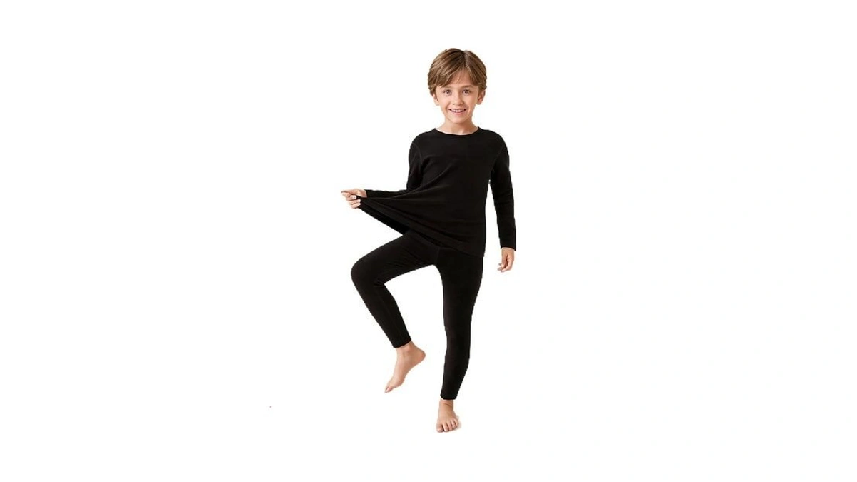 Jzcreater Thermal Underwear For Kids Boys Thermals... - Coupon