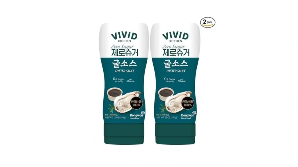 Vivid Kitchen Oyster Sauce Zero Sugar Low-calorie... - Coupon