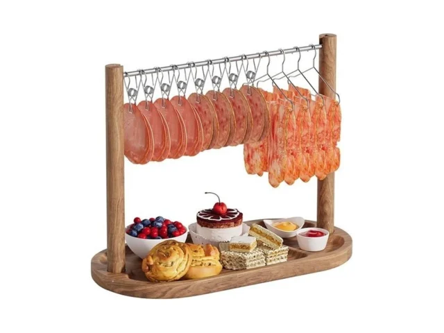 Gernshe Bacon Display Rack-acacia Bacon Clothesline… – Coupon