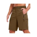 Mens Hiking Cargo Outdoor Shorts 9 Inch Lightweight... - Coupon