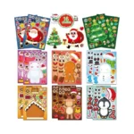 Christmas Stickers Holiday Diy Decorative Stickers... - Coupon