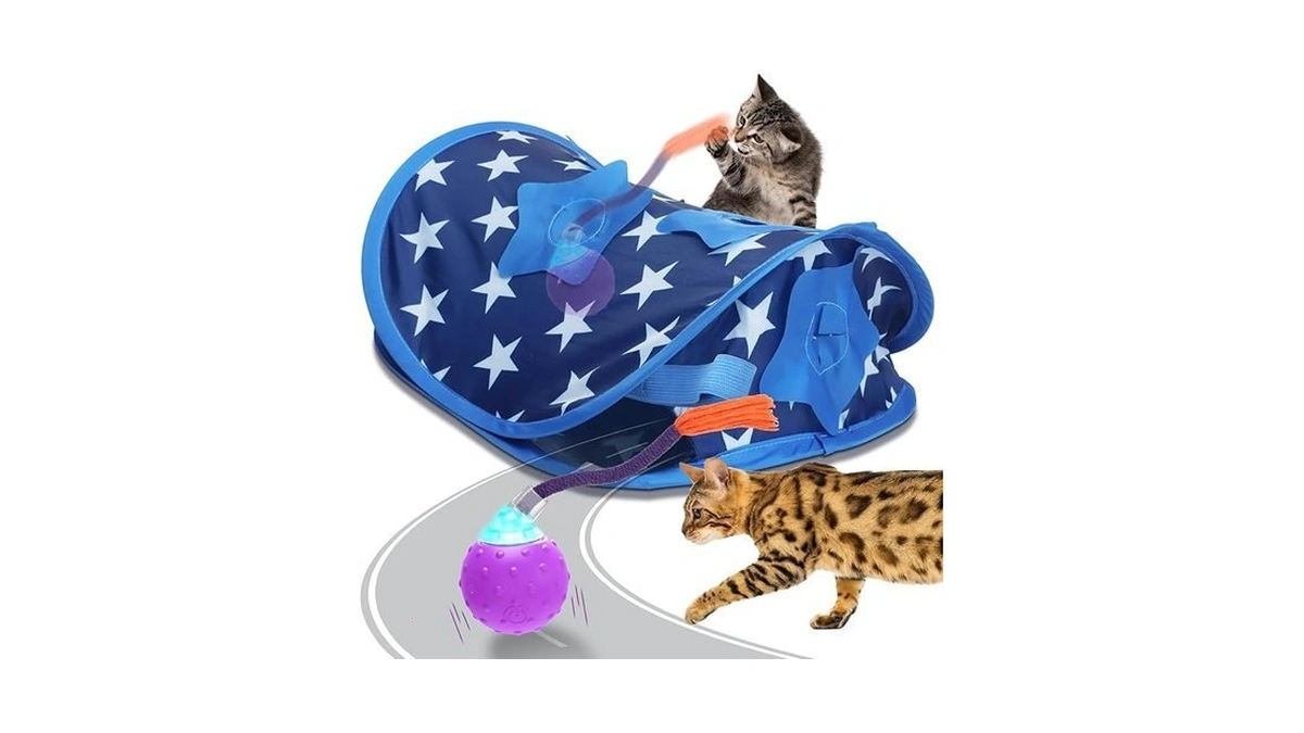 Mdupw Interactive Cat Toys Hide-and-seek Touch To... - Coupon
