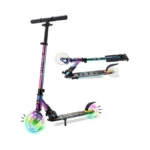 Aero Scooter For Kids 6-10 Metallic Chrome Finish... - Coupon