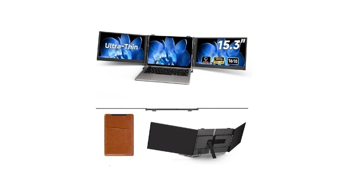 15 3 Laptop Screen Extender 1200p Fhd Ultra-thin... - Coupon