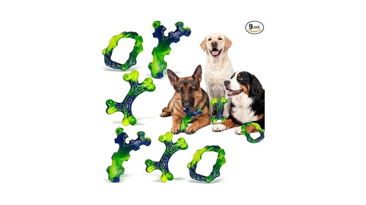 Frienhund 9-pack Durable Dog Toys For Large Dogs... - Coupon