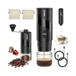 Portable Electric Espresso Machine Manual Coffee... - Coupon