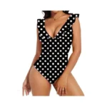 Shaperin Women S Ruffle One Piece Swimsuits Tummy... - Coupon
