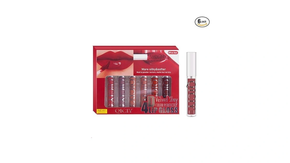 Admd 6-piece Velvet Matte Lip Gloss Set -... - Amazon Promo Code