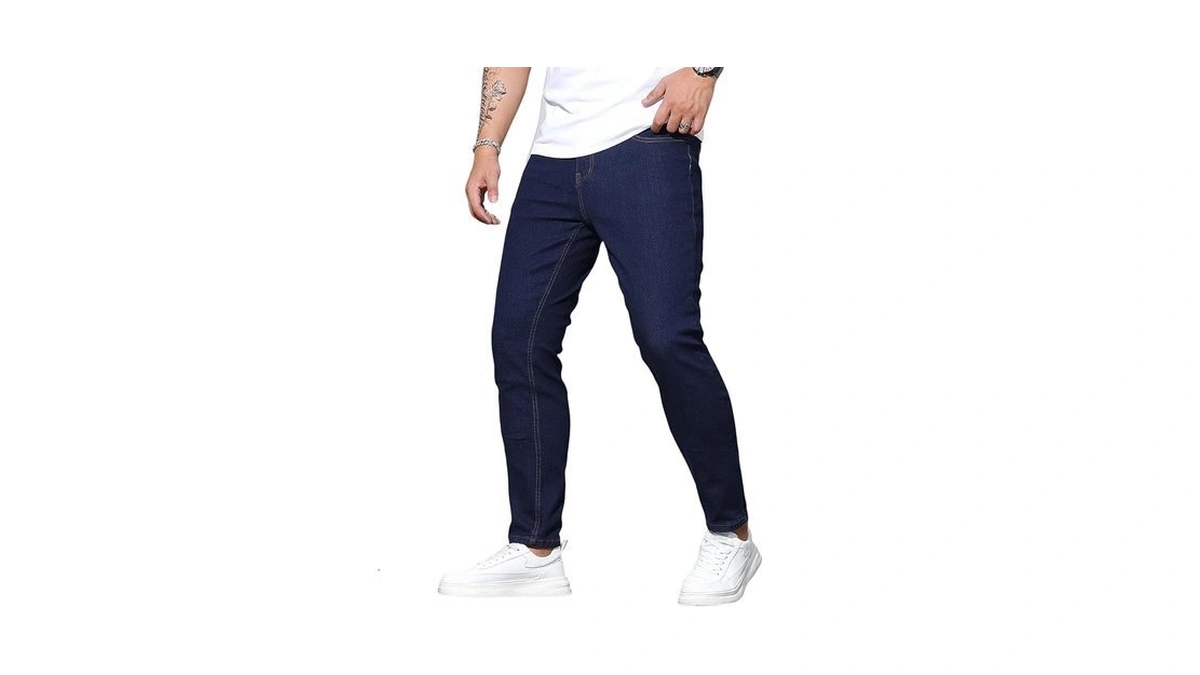 Qgrswbc Men S Regular Fit Jeans Classic... - Amazon Promo Code