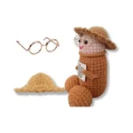 Aicoofest Funny Emotional Support Crocheted Stuffed... - Coupon