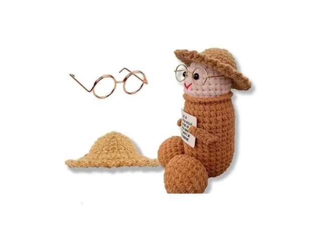 Aicoofest Funny Emotional Support Crocheted Stuffed… – Coupon