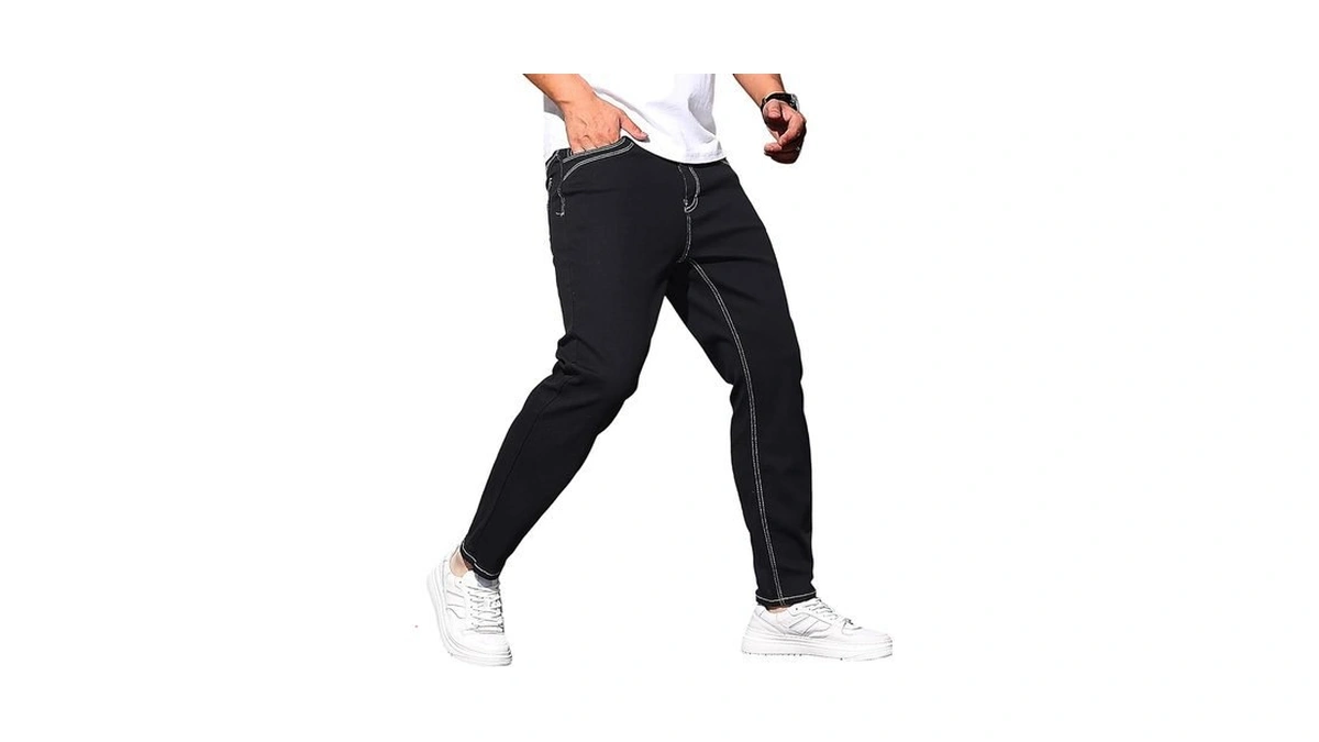 Qgrswbc Men S Regular Fit Jeans Classic... - Amazon Promo Code