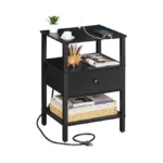Lerliuo Nightstand With Charging Station And Usb... - Coupon